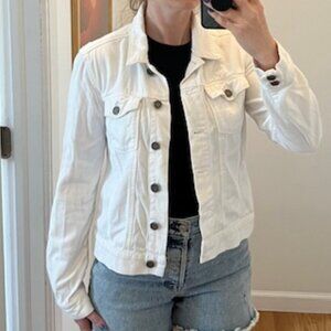 PAIGE Aveline Classic Denim Jacket,